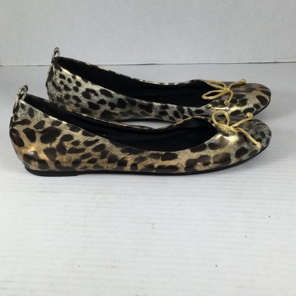 Chico's Leopard Print Flats Size 7 - Picture 7 of 8